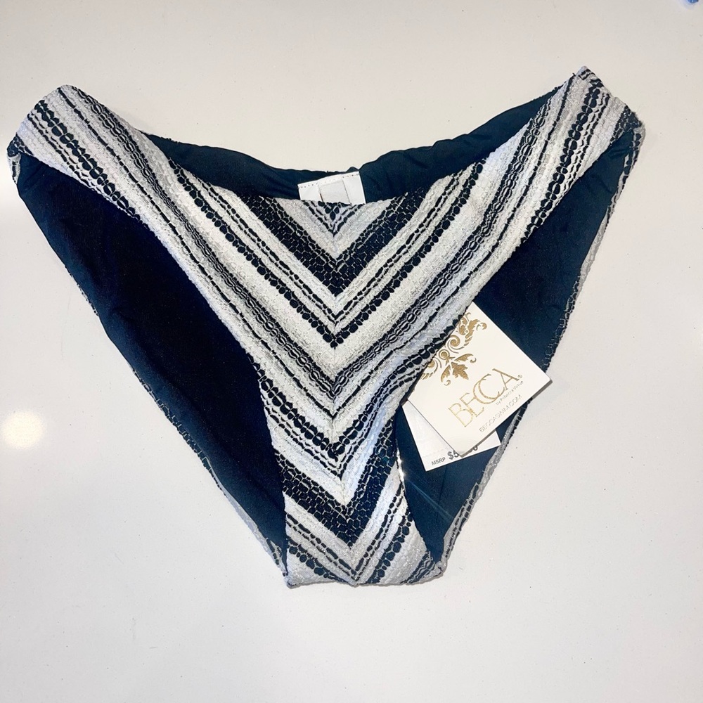 BECCA Monochrome Bikini Bottom